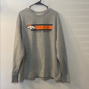 NFL Denver Broncos Gray Sweatshirt